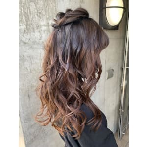 ヘアセット　アップスタイル　ヘアアレンジ