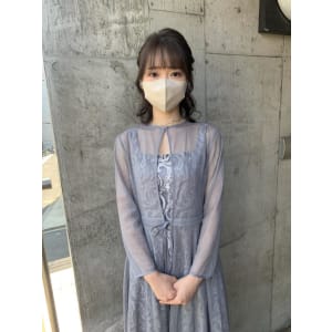 ヘアセット　アップスタイル　ヘアアレンジ