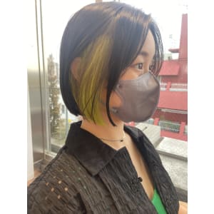 切りっぱなしボブ