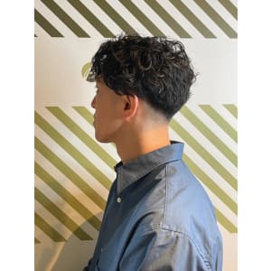 大人のパーマスタイル【BARBER-BAR】