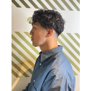 大人のパーマスタイル【BARBER-BAR】