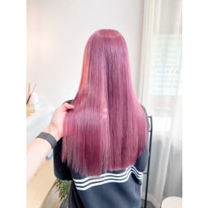 pink hair/ピンクカラー/ケアブリーチ/艶髪 - tenn 栄店【テン サカエテン】掲載中