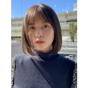 【長谷川】シンプルなボブがやっぱり可愛い