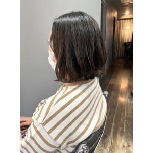 シャドールーツ・大人ふんわりボブ - hair&make egerie【ヘアアンドメイクエジェリ】掲載中