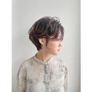 ワンカールパーマshortstyle - CLEO hair L'atelier【クレオヘア アトリエ】掲載中