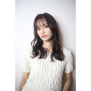 美髪　デジタルパーマ　グレージュカラー　ロング - Menon【メノン】掲載中