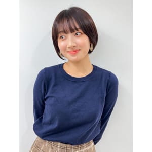 【長谷川】大人可愛いショートボブ