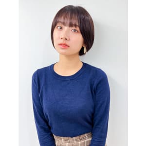 【長谷川】大人可愛いショートボブ