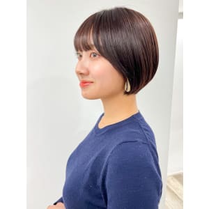 【長谷川】大人可愛いショートボブ