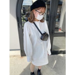 【帽子/眼鏡/かわいい】オシャレ外ハネコーデ
