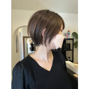 丸みのショート