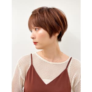 【長谷川】大人可愛いマッシュショート