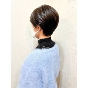 【Reir下北沢】*小顔ショート+ショコラブラウン*