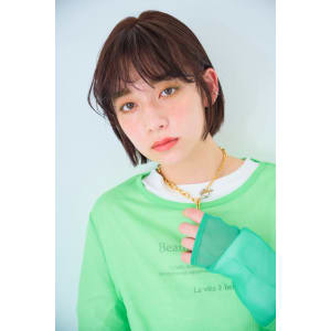 暗髪前髪パーマボブ - little 大宮【リトルオオミヤ】掲載中