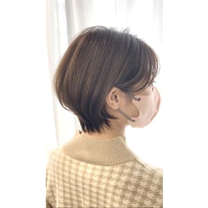 美髪/大人かわいい/こなれミディ/サンドベージュ