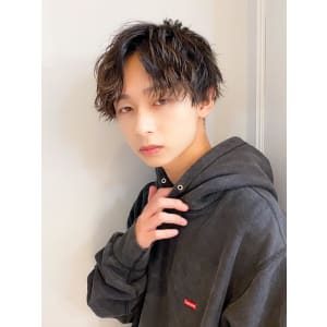 横浜☆無造作パーマ メンズパーマ マッシュ