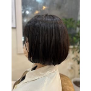 髪質改善×ボブスタイル　30代/40代