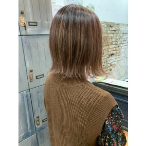 Rumor ×【暖色系ハイライトで色持ち良き】