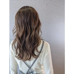 白髪ぼかしハイライト