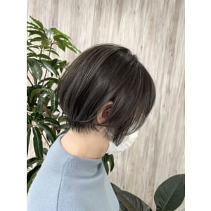 【寺本】ショートで脱白髪染め！