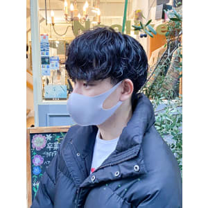 横浜☆ツイストスパイラルパーマ　マッシュ