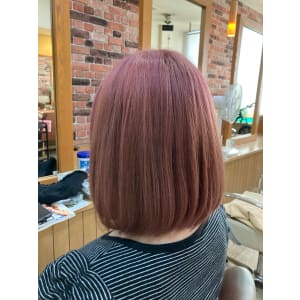ピンクカラー×内巻きボブ - ARTICAL HAIR【アーティカルヘア】掲載中