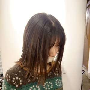 切りっぱなしボブ