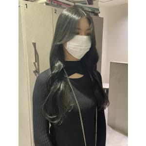 【 YOKE 】ブルーサファイアうる艶髪ヨシンモリ韓国