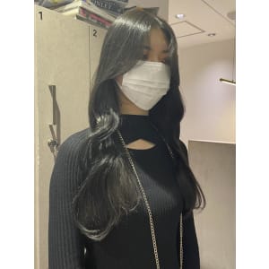 【 YOKE 】ブルーサファイアうる艶髪ヨシンモリ韓国