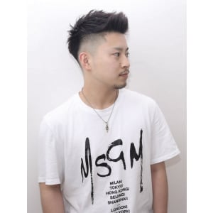 30代~40代オススメ スパイキーフェード - @110 BARBER SHOP 長浜店【ワンワンオー バーバー ショップ ナガハマテン】掲載中