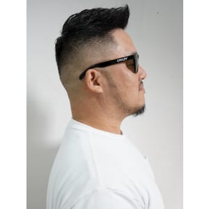 30代~40代オススメ クロップアップバング - @110 BARBER SHOP 長浜店【ワンワンオー バーバー ショップ ナガハマテン】掲載中