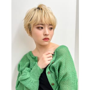 【長谷川】ゆるふわブロンドショート - air-YOKOHAMA【エアーヨコハマ】掲載中