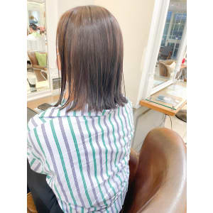 切りっぱなしロブ ライトベージュ【横浜】w