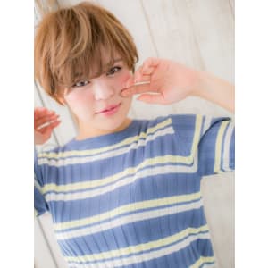 おおたかの森/髪質改善/ハイライトカラーで大人クールショート