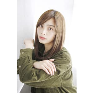 鎖骨ぐらいが丁度いいセミロング【髪質改善・個室サロン】