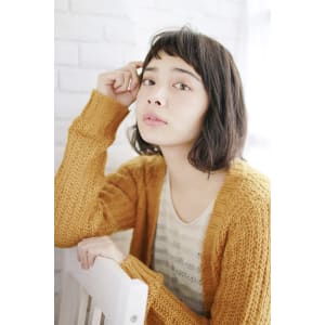 エッジラインウェーブボブ【髪質改善・個室サロン】