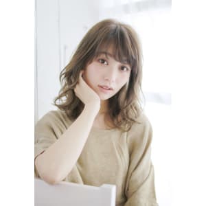 ゆるふわレイヤー小顔バング【髪質改善・個室サロン】