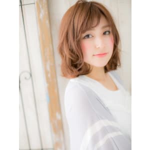 おおたかの森/髪質改善/フェザーバングで抜け感ロングボブ♪a
