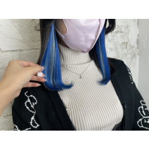 イヤリングカラー/インナーエクステ/ブルー - prize Iris 池袋【プライズ アイリス】池袋駅東口店【プライズアイリス イケブクロ イケブクロヒガシグチテン】掲載中