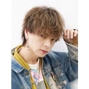 メンズヘア整形スパイラルパーマ波巻きツイストメンズパーマ髪型 - メンズヘア整形サロン GOALD 渋谷本店【メンズヘアセイケイサロン ゴールド シブヤホンテン】掲載中