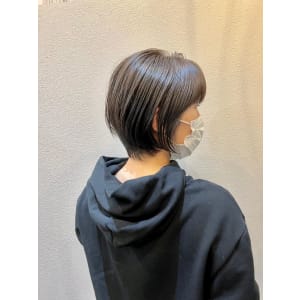 ショートヘア☆ダークグレー - Flag Hair 西通り店【フラッグ ヘアー ニシドオリテン】掲載中