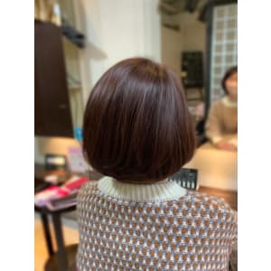 色味を楽しみたい美髪カラー