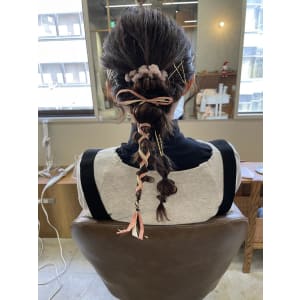 カジュアルヘアセット