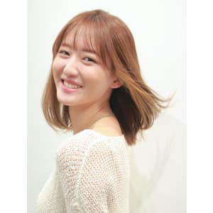 ワンカール肩上ミディアム - EARTH coiffure beaut? 富山婦中店【アース コアフュールボーテ トヤマフチュウテン】掲載中