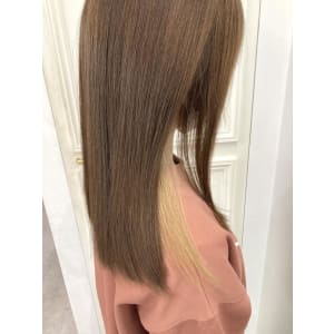美髪/大人かわいい/こなれミディ/サンドベージュ