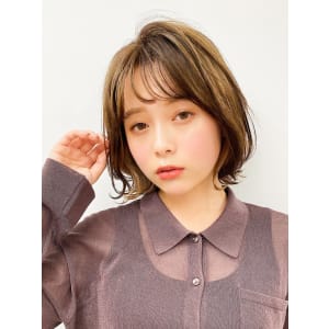 【長谷川】ゆるふわ外はねボブ