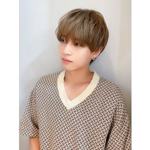 横浜☆ゆるめナチュラルマッシュ ニュアンスパーマ