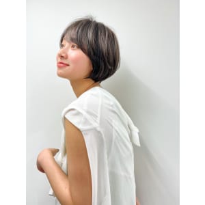 【長谷川】大人可愛いショートボブ