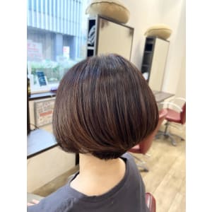 大人の丸みショートボブ【sonata 北千住】