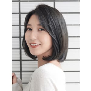【長谷川】ナチュラルボブで大人女子